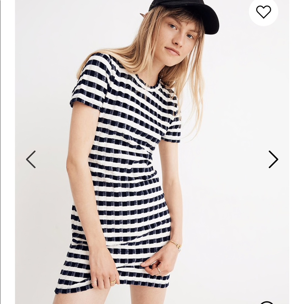 Madewell striped dress